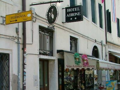 Hotel Airone Venesia Bagian luar foto